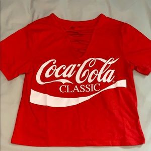 Coca Cola Loose Crop Top